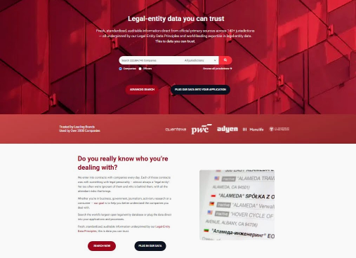 Legalica Corporate Data Integration